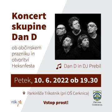 Dan D koncert
